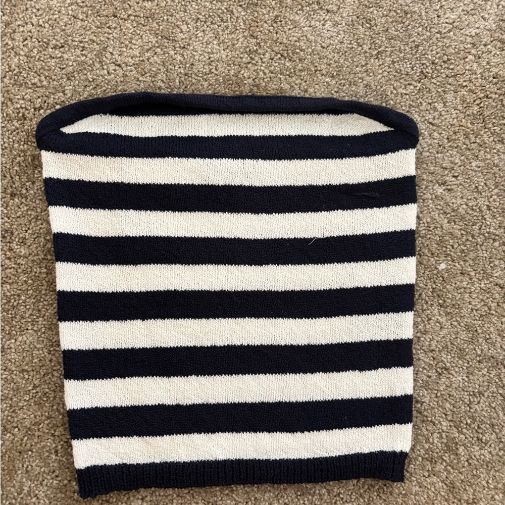 The Workshop knitted tube top